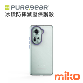 PureGear普格爾  OPPO Reno 11 11 Pro 冰鑽防摔減壓保護殼Slim Shell Plus -彩鈦